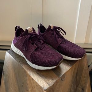 Men New Balance Men Fresh Foam Cruz MCRUZOM burgundy sea salt gum